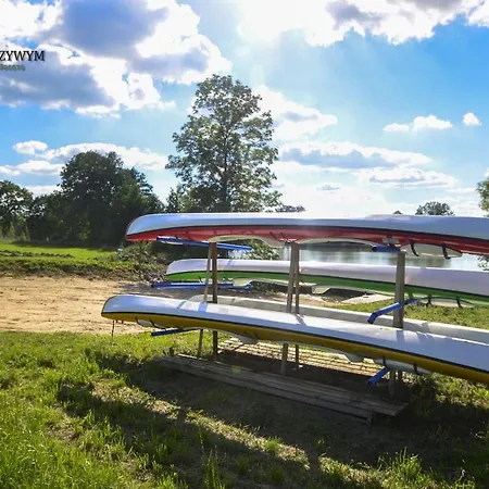 Feriegård Dom Nad Krzywym - Prywatna Plaza, 2 Boiska, Sauna, Plac Zabaw Krzywe (Elk)