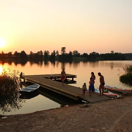Dom Nad Krzywym - Prywatna Plaza, 2 Boiska, Sauna, Plac Zabaw Farmház Krzywe