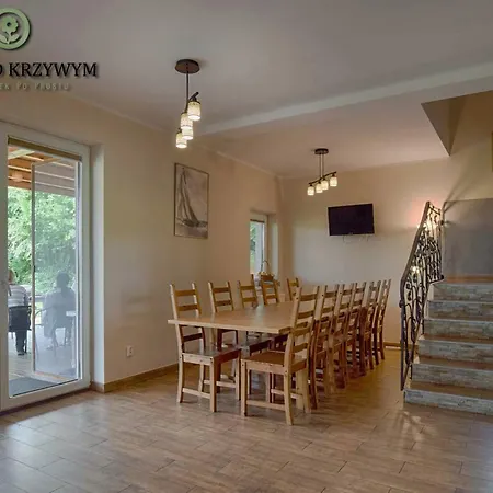 Dom Nad Krzywym - Prywatna Plaza, 2 Boiska, Sauna, Plac Zabaw