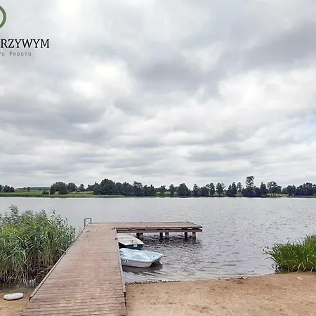 Dom Nad Krzywym - Prywatna Plaza, 2 Boiska, Sauna, Plac Zabaw 农家乐 *