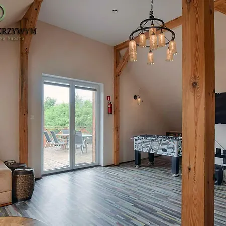 Dom Nad Krzywym - Prywatna Plaza, 2 Boiska, Sauna, Plac Zabaw