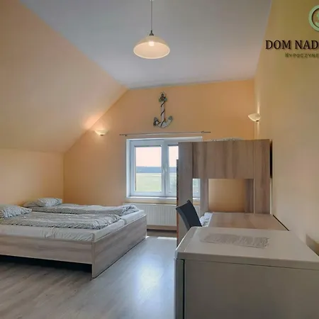 Séjour à la ferme Dom Nad Krzywym - Prywatna Plaza, 2 Boiska, Sauna, Plac Zabaw