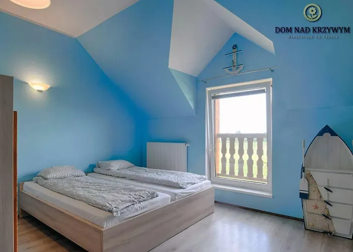 Dom Nad Krzywym - Prywatna Plaza, 2 Boiska, Sauna, Plac Zabaw *